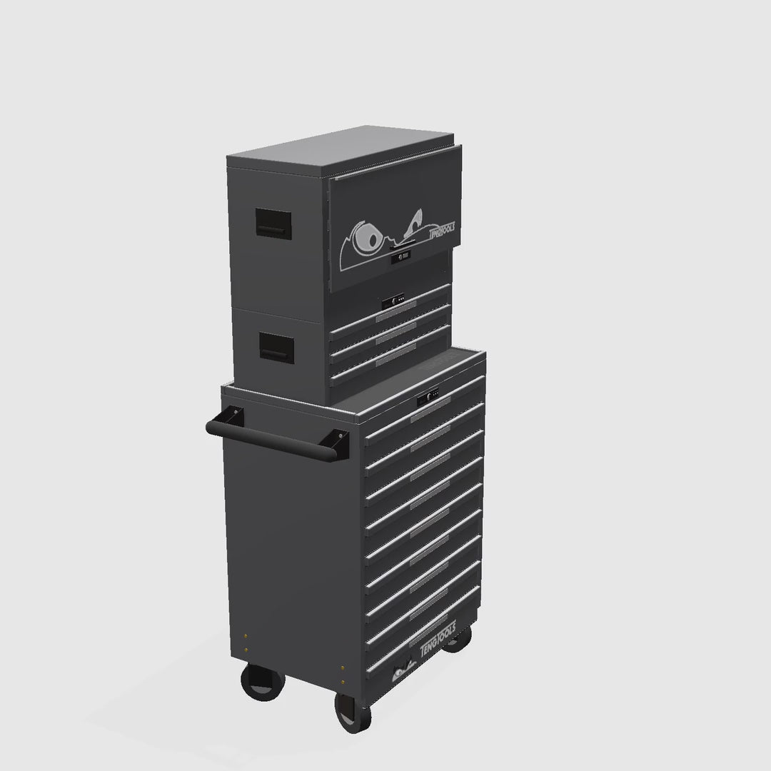 How the TengTools tray system works, then every drawer of the TKS26B1033T 1033 piece kit opened in turn