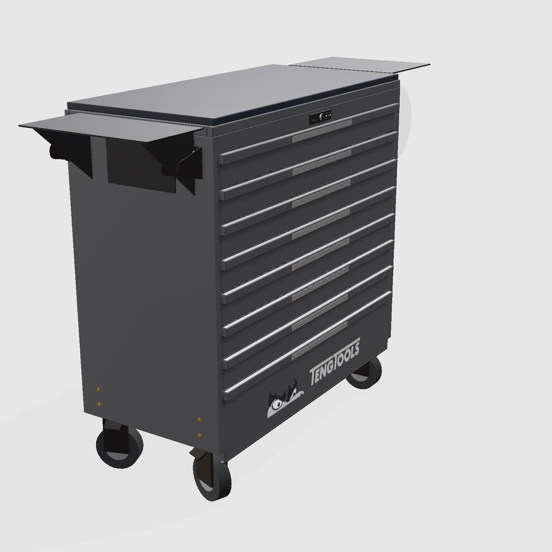 How the TengTools tray system works, then every drawer of the TKW37B1008T kit opened in turn