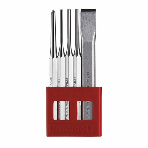5 Piece Punch and Chisel Set