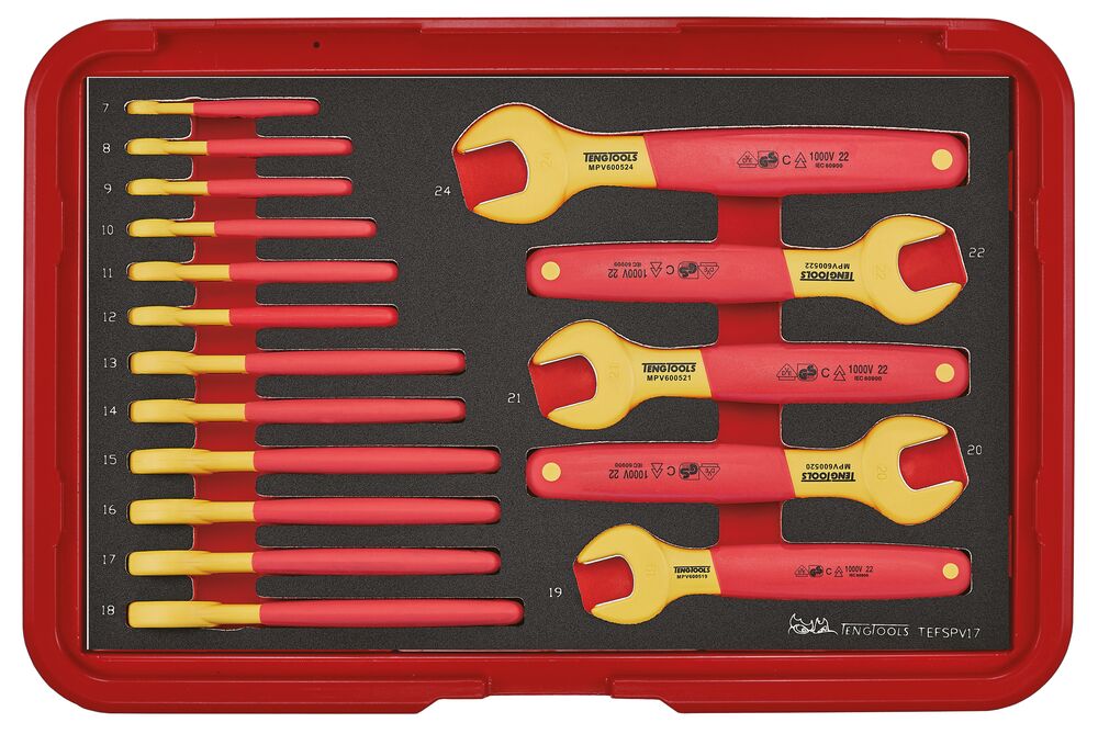 MECCA PRO TC-9 FOAM Tool Kit 56 Pieces