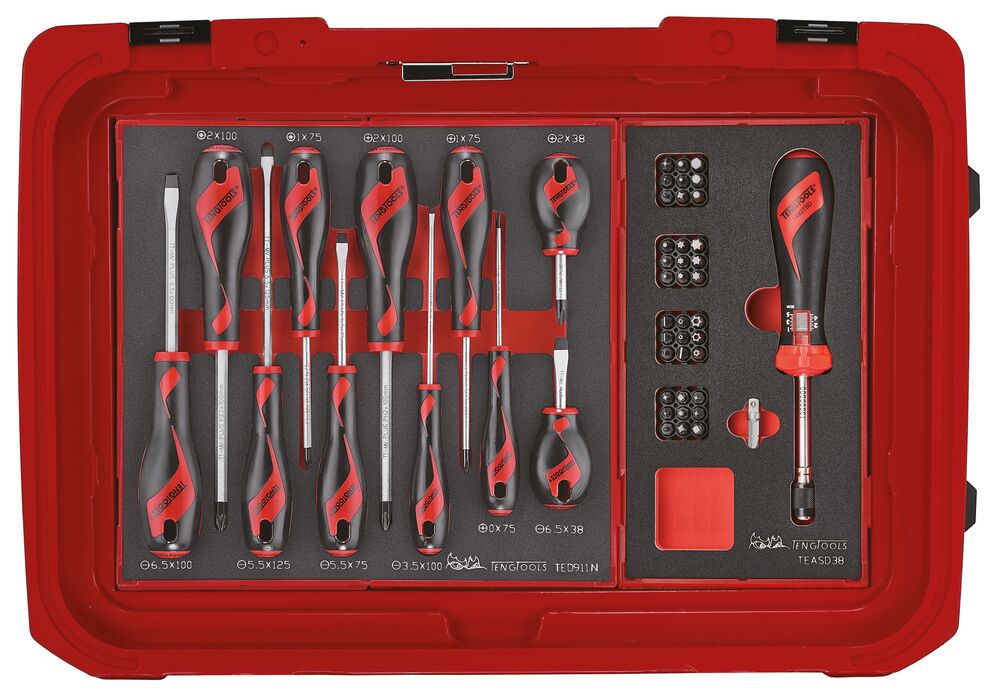 MECCA PRO TC-9 FOAM Tool Kit 226 Pieces