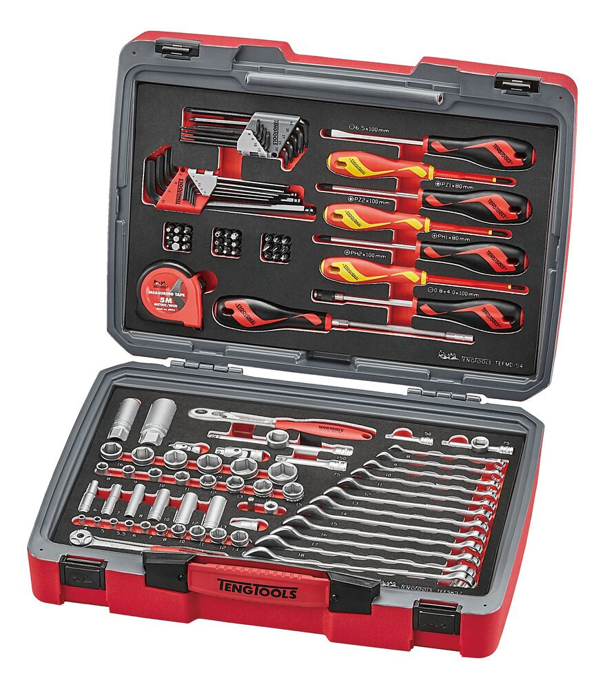 MECCA PRO TC-6T FOAM Tool Kit 112 Pieces