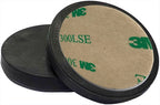Rubber Coated Magnets with Adhesive Tape 2 Pcs