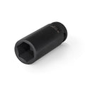 Teng Tools 1/2 inch drive 6-point metric DIN deep impact socket on a white background