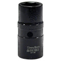 Teng Tools 1/2 inch drive 6-point metric double ended impact socket on a white background
