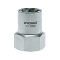 Teng Tools 1/2 in drive stud extractor, 19 to 25 mm on a white background