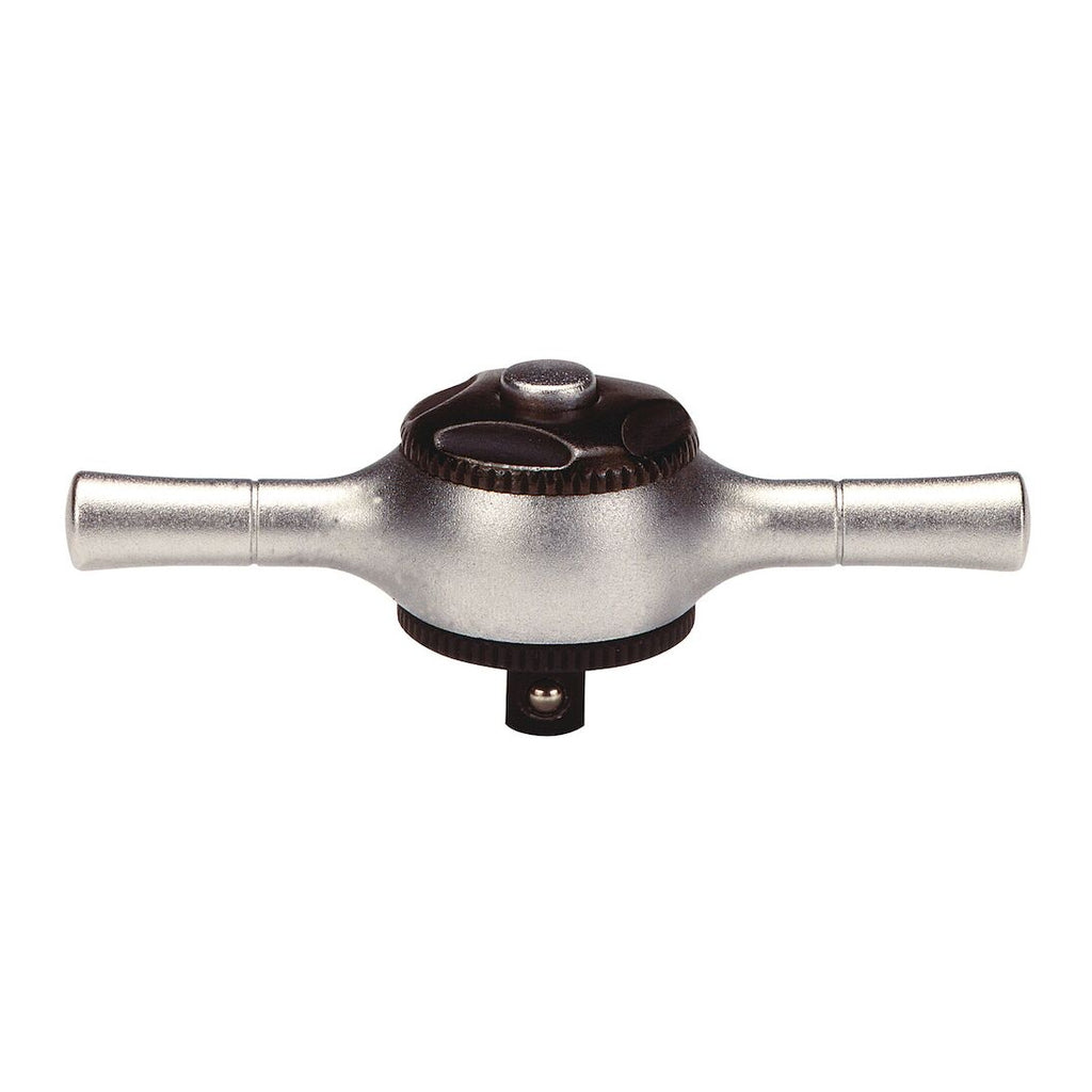 Teng Tools 1400M 1/4 Inch Drive 45-Tooth Palm Ratchet Wrench on a white background