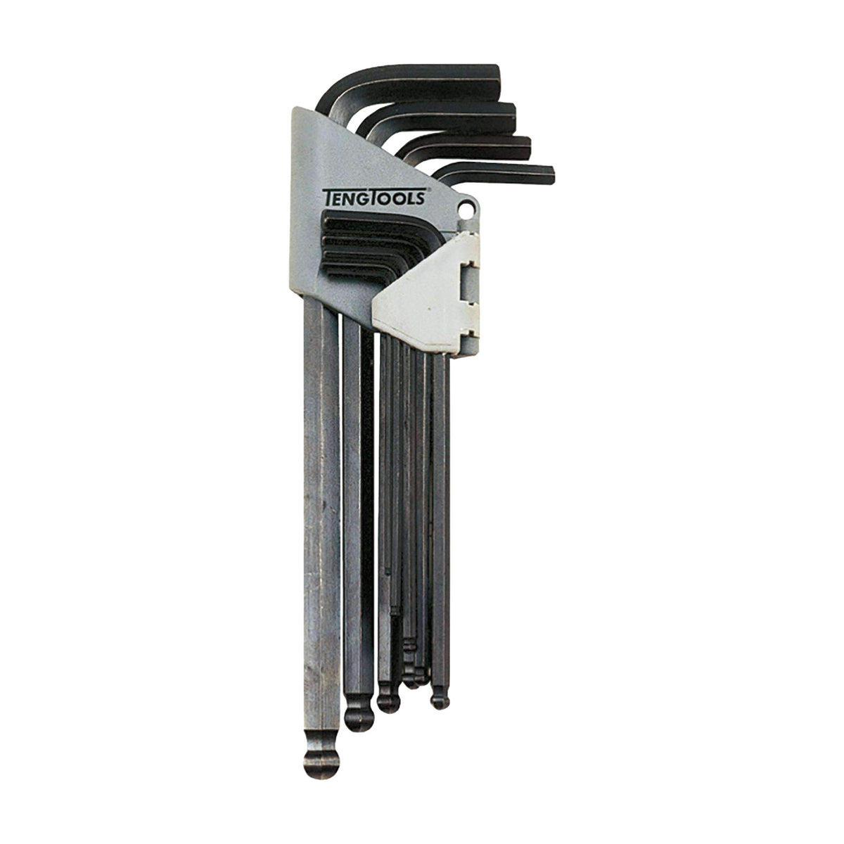 Teng Tools 1479AF Ball Point Hex Key Set AF 9 Pieces on a white background