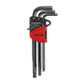 Teng Tools 1499MM Ball Point Hex Key Set CR-MO 9 Pieces on a white background