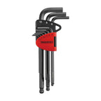 Teng Tools 1499MM Ball Point Hex Key Set CR-MO 9 Pieces on a white background