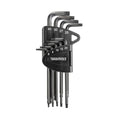 Teng Tools 1499TX Ball Point TX Key Set CR-MO 9 Pieces on a white background