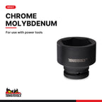 Teng Tools 3/4 inch drive 6-point SAE DIN impact socket in chrome molybdenum for power tools