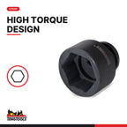 Teng Tools 3/4 inch drive 6-point SAE DIN impact socket, 6-point high torque design