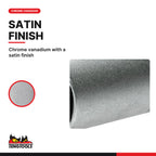 Teng Tools 3/8 inch drive spark plug socket 14 to 21 mm, satin finish, chrome vanadium