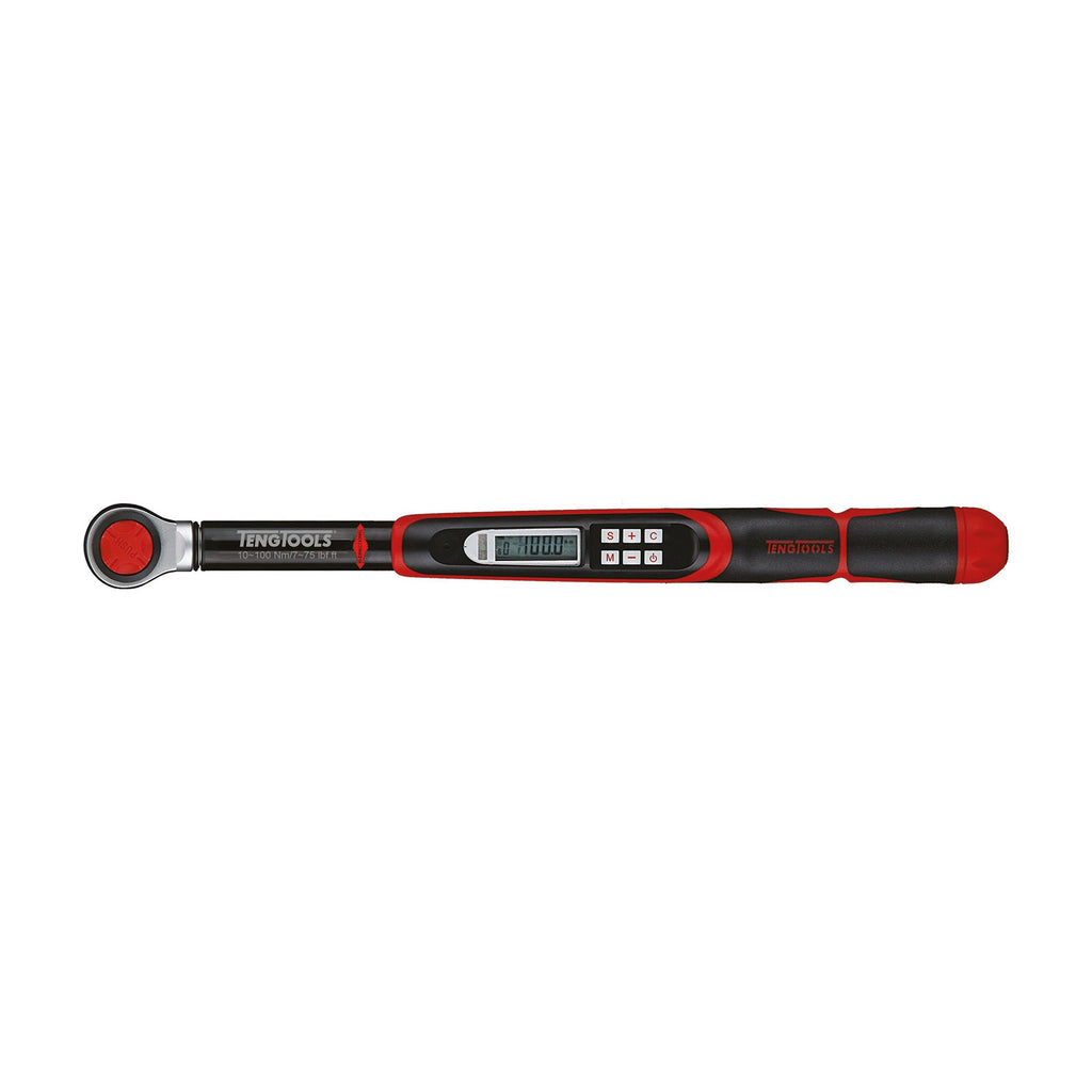 Teng Tools 3892D100 10-100Nm Torque Wrench Digital Readout on a white background