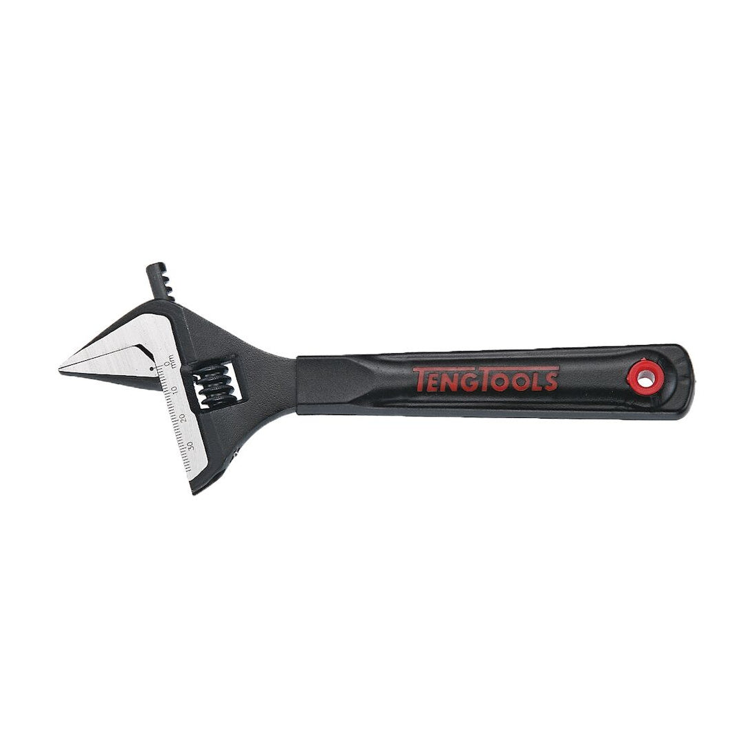 Teng Tools 4002WT 150-300mm Wide Jaw Adjustable Wrench on a white background