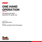 Teng Tools 409SP 300 mm Swivel Clamping Power Grip Plier Non Pinch, non pinch one hand operation for easier use
