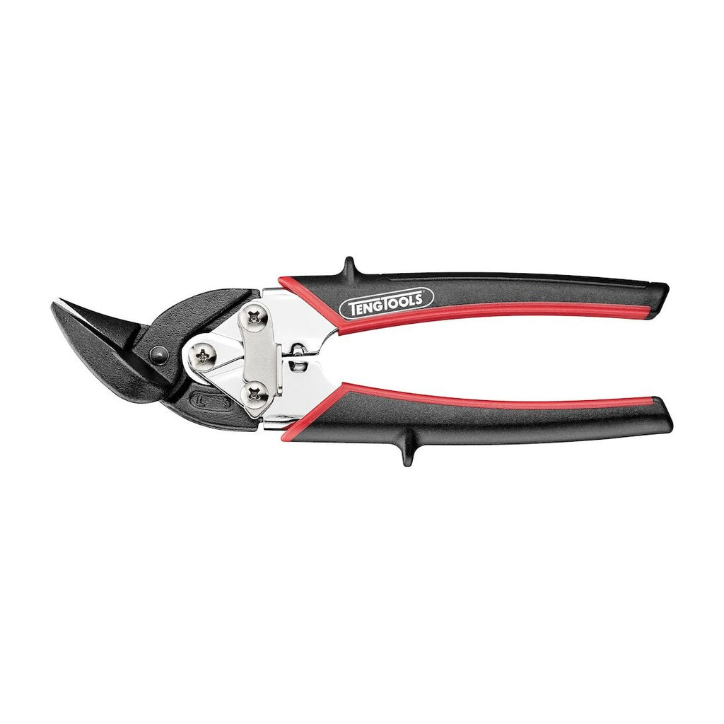 Teng Tools 494-7N Compact Tin Snip Straight/Left Cut Cr-Mo 182 mm on a white background