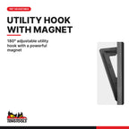 Teng Tools 588N 1000 Lumen Rechargeable LED Worklight, 180° adjustable utility hook with a powerful magnet