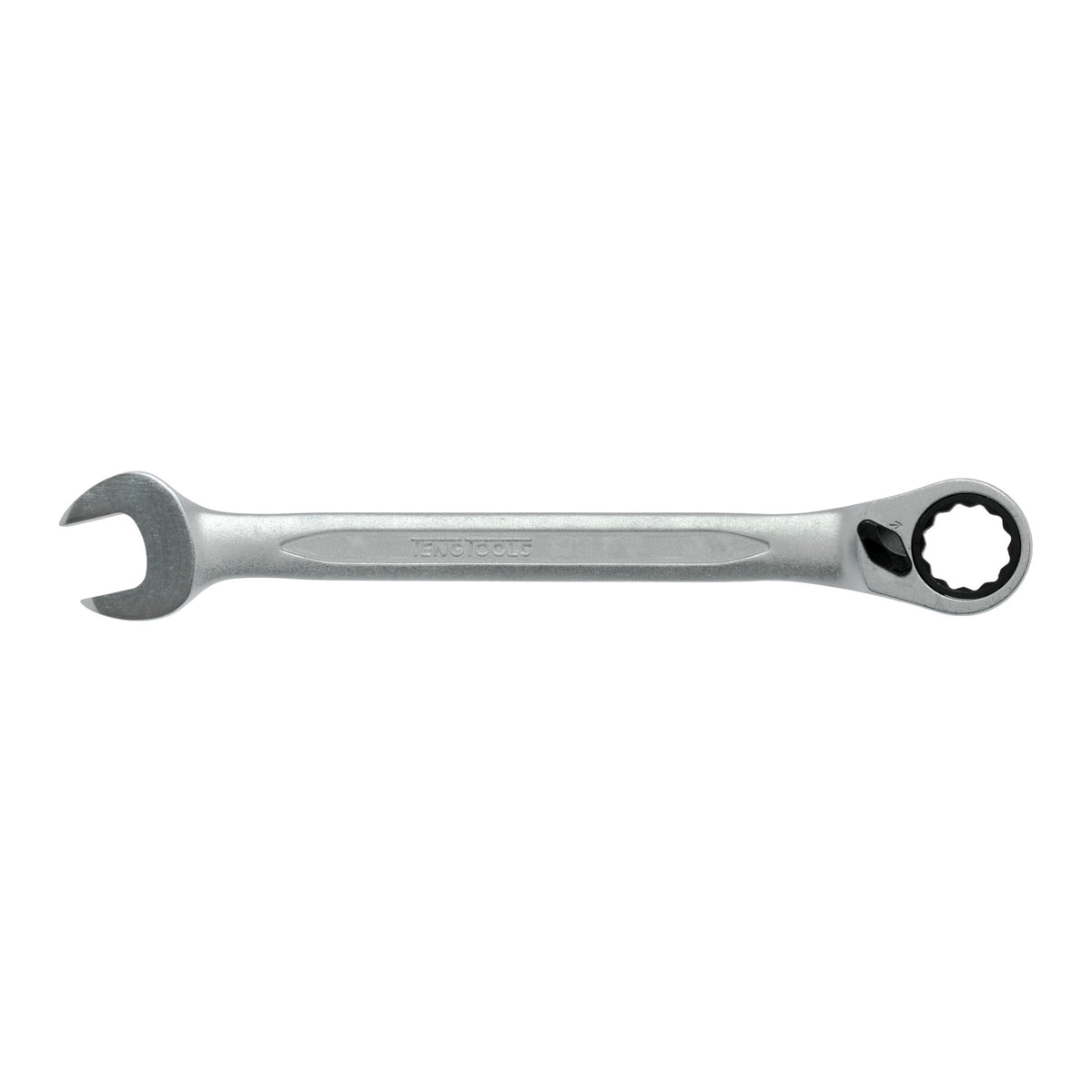 Teng Tools 600128R 7/8 Inch SAE Ratcheting Wrench, Ratcheting on a white background