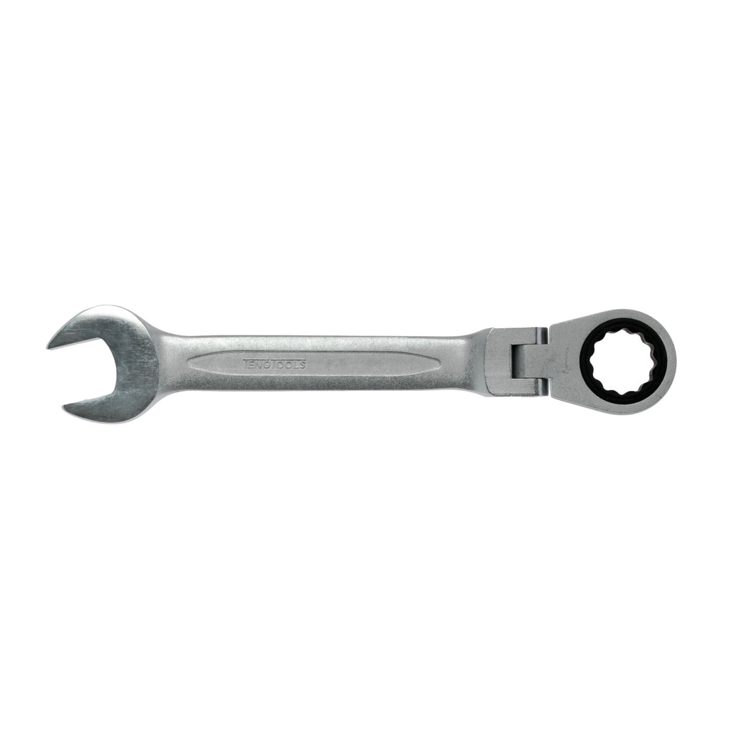 Teng Tools 600507RF Metric Ratcheting Combination Wrench 7-19mm on a white background