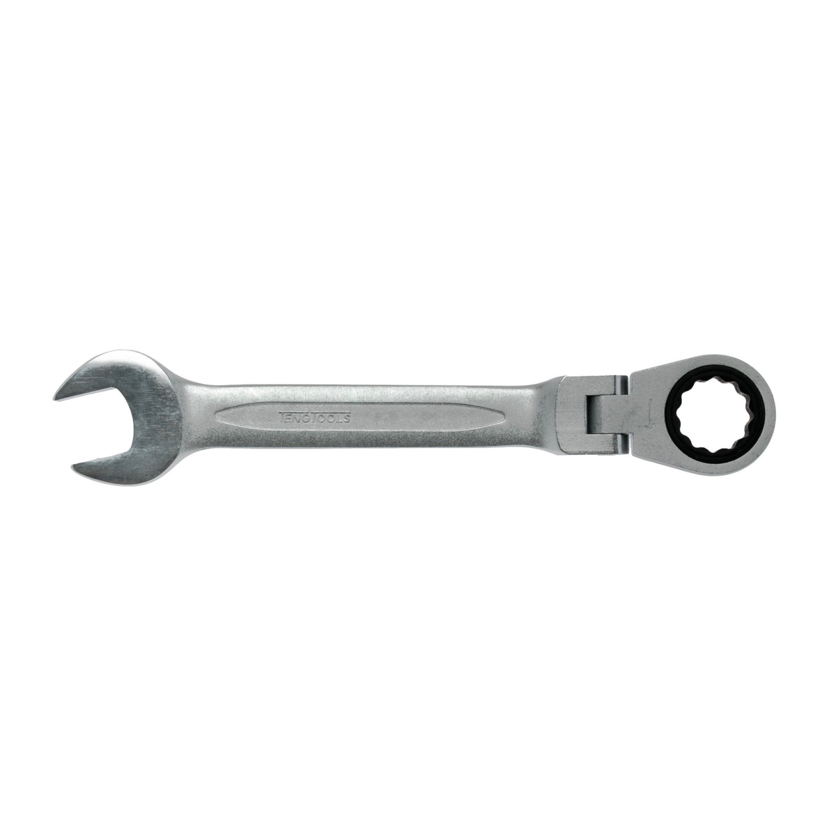 Teng Tools 600507RF Metric Ratcheting Combination Wrench 7-19mm on a white background