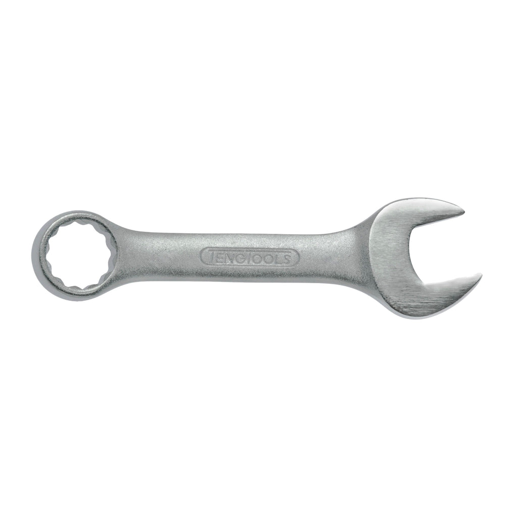 Teng Tools 6005M10 Stubby Combination Wrench 10-19 mm Metric Open on a white background