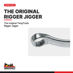 Teng Tools 601013 10 x 13mm 'Rigger Jigger' Angled Compact Double Ring, the original TengTools Rigger Jigger