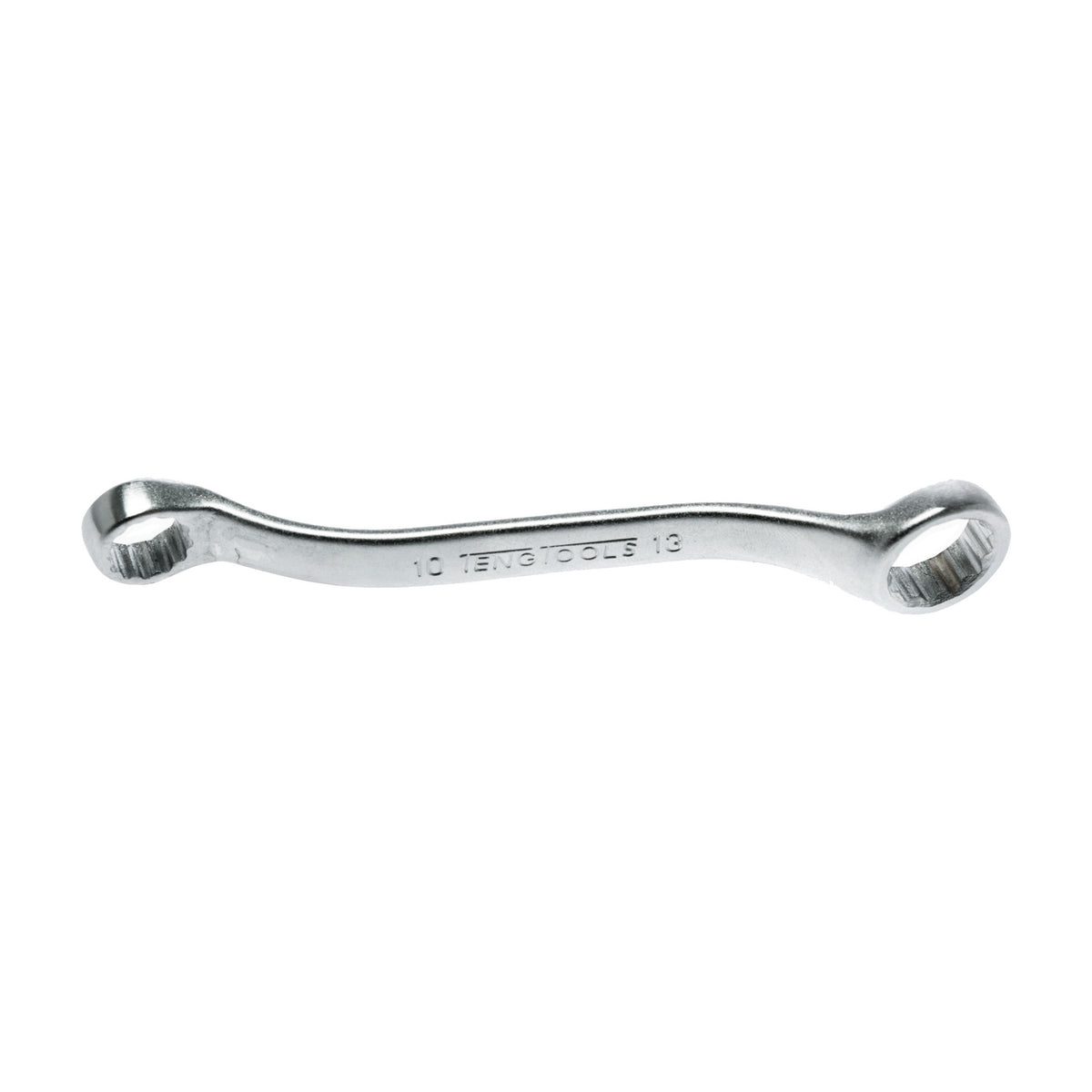Teng Tools 601013 10 x 13mm 'Rigger Jigger' Angled Compact Double Ring on a white background