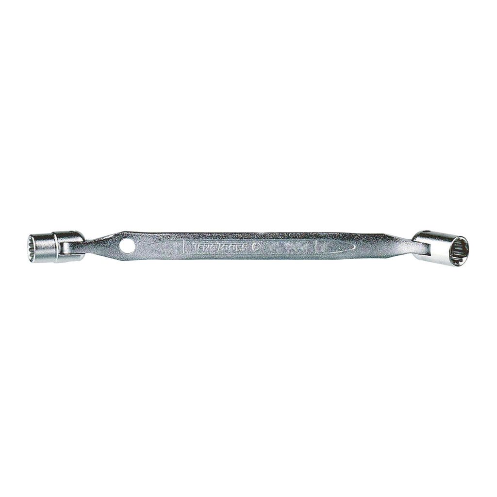 Teng Tools 651011 Double Flex Wrench Metric 10 × 11 mm on a white background