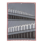 Teng Tools 6526MM Combination Spanner Set 6-32 mm Tool Roll 26 Pieces on a white background