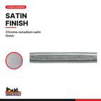 Teng Tools 661416 Flare Nut Wrench 7/16 x 1/2 in, chrome vanadium satin finish