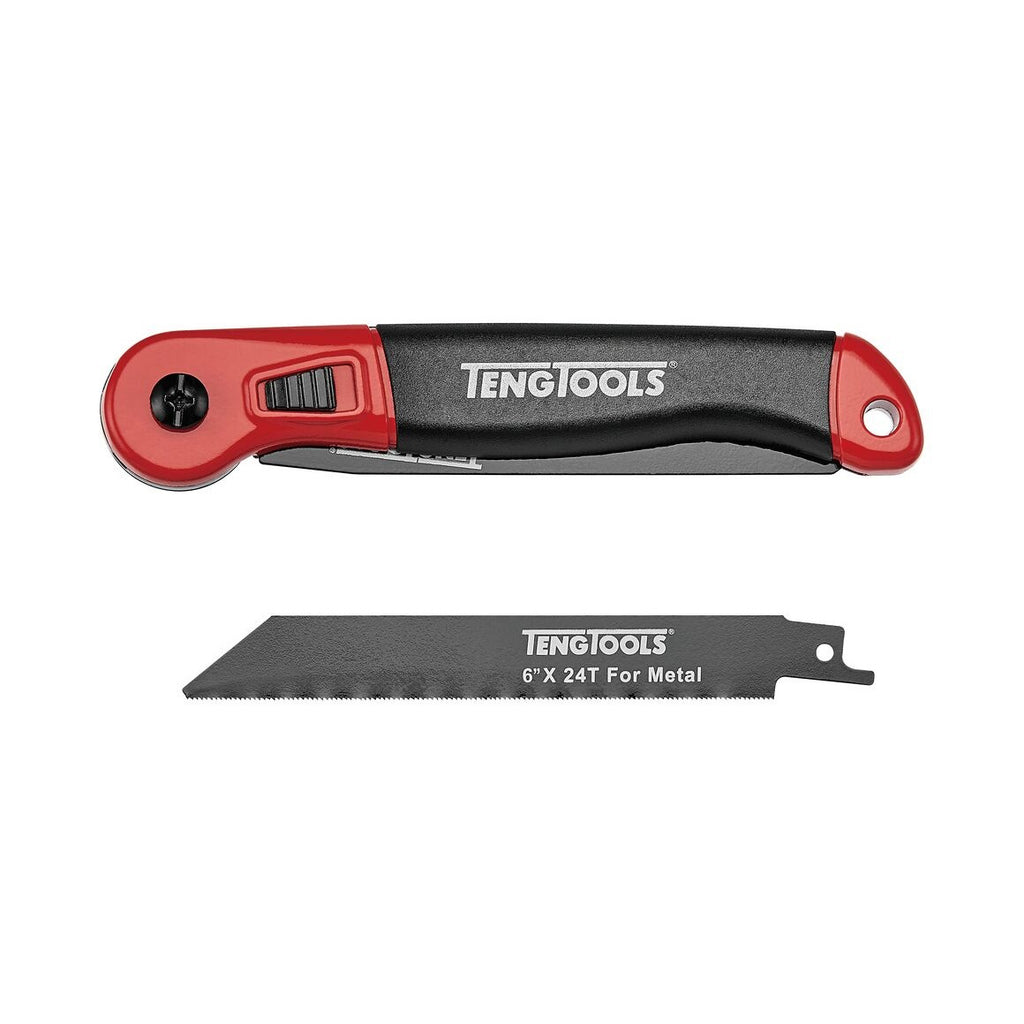 Teng Tools 703A 150 mm Folding Saw on a white background