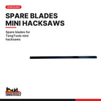 Teng Tools 705-5 5 x Spare Mini Hacksaw Blades (For Use With 705 Mini, spare blades for TengTools mini hacksaws