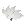 Teng Tools 710-10H Replacement Hook Blades Utility Knife 10 Pieces on a white background