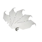 Teng Tools 710-10H Replacement Hook Blades Utility Knife 10 Pieces on a white background