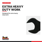 Teng Tools 902024 Open End Slogging Wrench, Metric, designed for extra heavy duty work