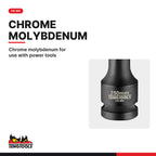 Teng Tools 920023N 1/2 Inch Drive 10 Inch Long DIN Chrome Molybdenum, chrome molybdenum for use with power tools
