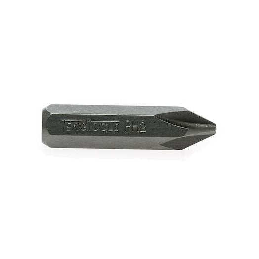 Teng Tools 930002 PH2 Phillips Impact Screwdriver Bit on a white background