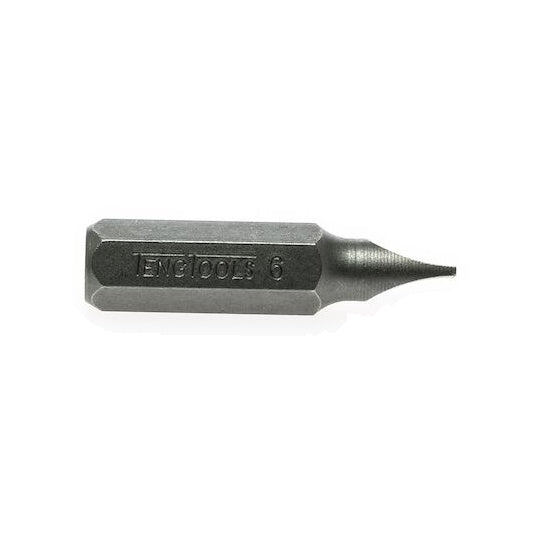 Teng Tools 940006 6-12 mm Flat Tip Power Bit on a white background