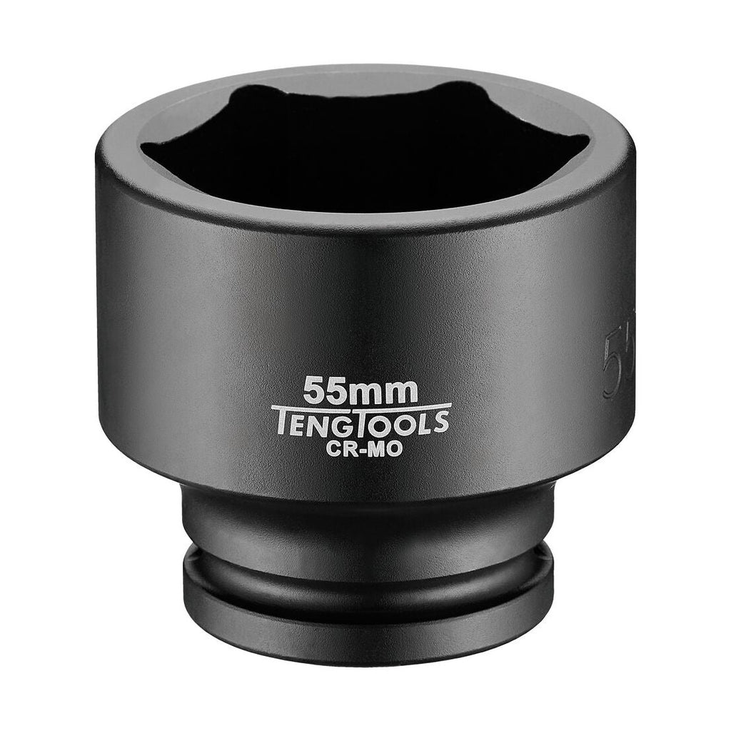 Teng Tools 940555-C 3/4″ impact socket DIN metric 55 mm on a white background