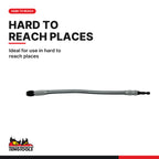Teng Tools ACC300CBH01 1/4 Inch Hex Flexible Bit Holder, ideal for use in hard to reach places