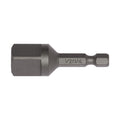 Teng Tools ACCSDA1412 1/4 Inch Hex Drive Impact Socket Adapter, 50 mm on a white background