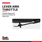 Teng Tools ARS01 Pneumatic Reciprocating Air Saw for Metal Cutting, straight design with lever arm throttle for easier use