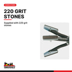 Teng Tools AT180 Adjustable Brake Cylinder Honing Tool 20-68 mm, supplied with 220 grit stones