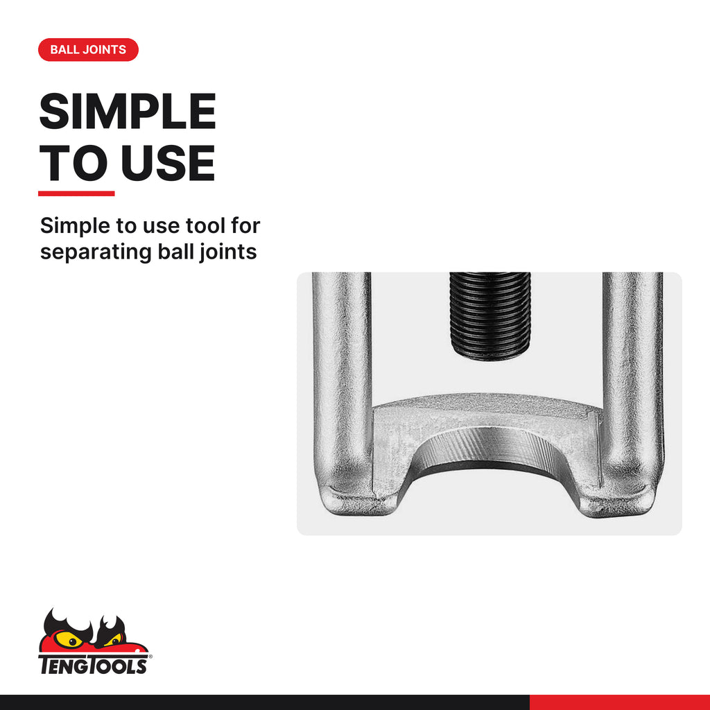 Teng Tools AT191 29 mm Ball Joint Separator Fork, simple to use tool for separating ball joints