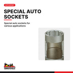 Teng Tools AT360 27 mm Fuel Injector Socket, special auto sockets for various applications