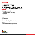 Teng Tools AT415 Curved Auto Body Dolly, use together with TengTools body working hammers