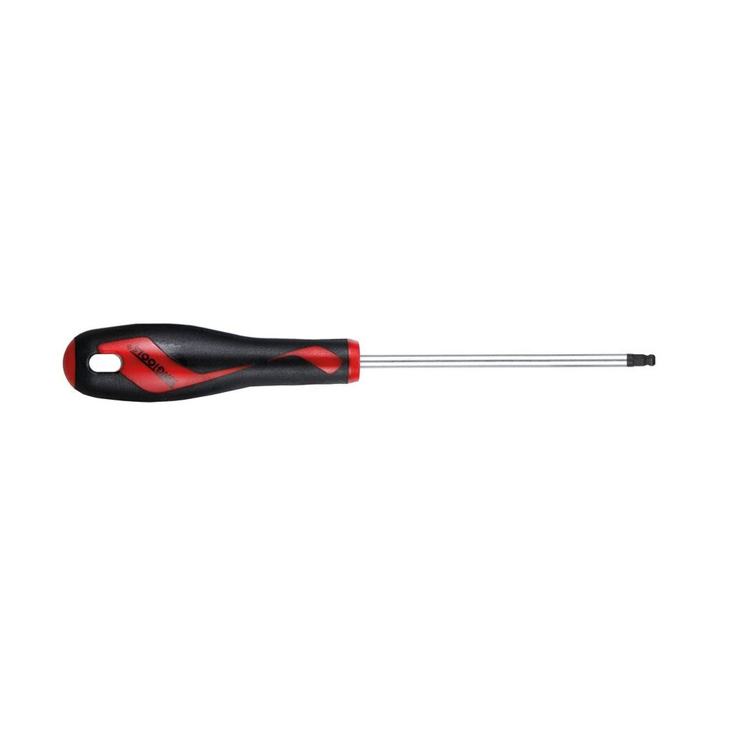 Teng Tools ball point hex screwdriver, 2 to 8 mm on a white background