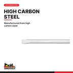 Teng Tools CC240F Flat Cold Chisel 240 x 26mm, manufactured from high carbon steel